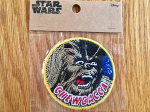 【スターウォーズ展 STAR WARS】チューバッカ アイロンパッチ ワッペン CHEWBACCA