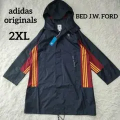 【新品・2XL】adidas×BED J.W. FORD ナイロンロングコート