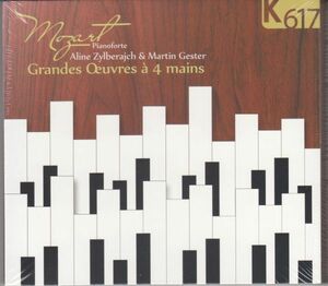 [CD/K617]モーツァルト:ピアノ・ソナタハ長調K.521&ピアノ・ソナタヘ長調K.497他/A.ジルベライシュ(p)&M.ジェステル(p)