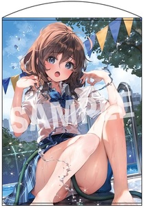 パセリ メロンブックス -夏色- 麗 by Melonbooks Girls Collection 2021 summer 限定受注グッズ 描き下ろしWスエードB2タペストリー