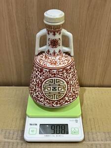 貴重品!! 未開栓 台湾 大麹酒 908g 1963年 蒋介石生誕88周年記念品 白酒 陶器