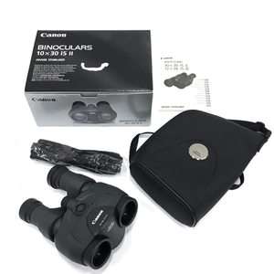 1円 Canon 10X30 IS II 6° 防振双眼鏡 動作確認済み 付属品有り C301454
