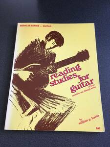 ◆◇【バークリー名著】 reading studies for guitar/ギター（譜読み）教則本 William Leavitt ◇◆