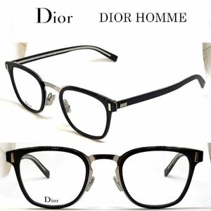 新品 送料無料 DIOR HOMME ディオール オム メガネフレーム BLACKTIE2.0o 807 BLACK ブラック 日本製