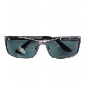 レイバン RAY BAN サングラス ガンメタル メタルフレーム 62□16 130 シルバーカラー RB3442 /AQ ■GY12 メンズ