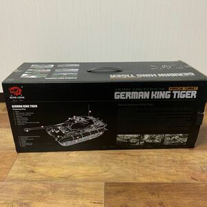 HENG LONG ヘンロン GERMAN TIGER ラジコン 1:16 未使用 箱破損 戦車 R/C BATTLE TANK 2.4GHz PORSCHE TURRET RCバトルタンク 