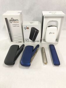 アイコス IQOS3 DUO マルチ 未開封のグロー glo HYPER X2 プルームテックスターターキット Ploom 電子タバコ 喫煙具 通電確認 まとめ売り