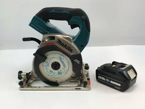 ☆【makita】マキタ 125mm 充電式丸のこ HS474D 18V バッテリー付き 動作品　♯192458-133