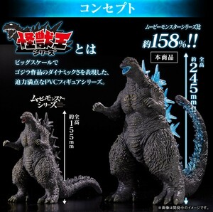 プレミアムバンダイ限定★怪獣王シリーズ ゴジラ(2023) 熱線放射カラーver.　新品輸送箱未開封　フィギュア