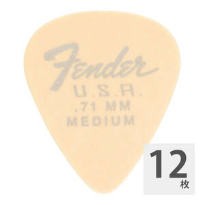 フェンダー ギターピック 12枚 セット 0.71mm 351 Dura-Tone OLY Fender