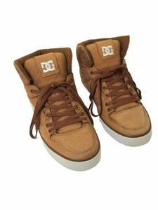 DC Shoe Spartan High Top Sz 12.5 スケートボード Sneaker Wheat Extremely Nice! 海外 即決