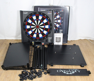 【ト静】 ★ DARTSLIVE ダーツライブ 家庭用 ソフト ダーツボード DARTSLIVE-100S ＋ スタンド 中古現状品 画像参照 2個口発送 GA614GCG64