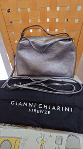 GIANNI CHIARINI ショルダーバッグ　【中古】