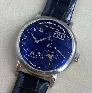 ★A.LANGE & SOHNE★A.ランゲ＆ゾーネ Little Lange 1 リトルランゲ1 ムーンフェイズ 182.086 K18WG最高級腕時計 希少美品！！入手困難！！