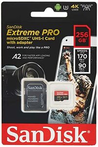 SanDisk ( サンディスク ) 256GB Extreme PRO microSDXC A2 SDSQXCZ-25
