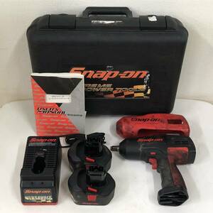 YA039155(044)-118/YM3000【名古屋】SNAP-ON スナップオン CTJ3850 13㎜ IMPACT WRENCH 002703 コードレスインパクトレンチ