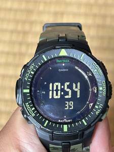 ★CASIO カシオ PROTREK PRG-3000M 腕時計　1円スタート