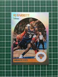 ★PANINI 2020-21 NBA HOOPS #265 RJ BARRETT［NEW YORK KNICKS］ベースカード「HOOPS TRIBUTE」★