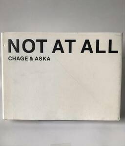 『NOT AT ALL』パンフレット01≫02 CHAGE&ASKA チャゲ＆飛鳥