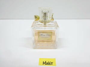 Christian Dior クリスチャンディオール ミスディオール Miss Dior オードトワレ EDT 香水 100ml テスター 残量6割　M2665