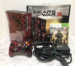 【動作品】Xbox 360 本体 320GB Gears of War 3 リミテッドエディション ギアーズオブウォー