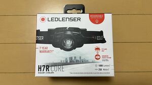 新品未使用 LEDLENSER H7R Core レッドレンザー LED ヘッドライト 502122 1000lm 照射距離250m 点灯時間65h USB マグネット充電 IP67防水①