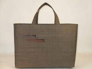 古布　正絹大島紬で作ったたっぷりバッグ