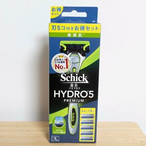 シック　ハイドロ5　PREMIUM 敏感肌用 替刃5コ付　お得セット　未使用品