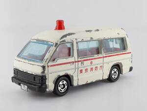 廃盤トミカ トヨタ ハイエース 救急車 1988年No.36 　《ミニカー 車 自動車 おもちゃ 子供 レア 絶版 まとめ 大量 セット》