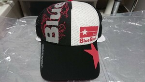 BlueBlue キャップ 帽子 赤 ブルーブルー ルアー コアマン メガバス ダイワ シマノ ポジドライブガレージ アピア ジャンプライズ 邪道 