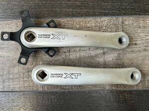 ★貴重 ★SHIMANO シマノ ★DEORE ディオーレ XT ★FC-M750 170㎜ BCD:94/58 ★OLD 部品多数出品中 VINTAGE RARE DOWNHILL XTR LX互換