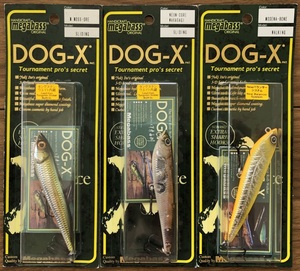 ネコポス可　1点限り　Megabass　DOG-X　80mm　3色セット　sliding walking