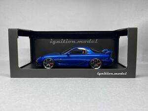 【込】IG 1/18 マツダ RX-7 FD3S スピリットR タイプA ブルー 0201 Mazda Spirit Type イグニッションモデル ignitionmodel