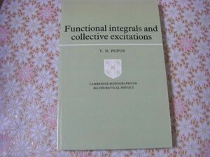 物理洋書 Functional integrals and collective excitations 関数積分と集団励起 V.N. Popov ヴィクトル・ニコラエヴィチ・ポポフ A28