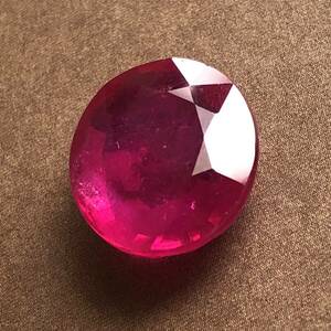 特大 10.5ct !!! 天然 ルビー ルース 外し石 美品 天然石