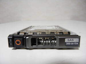 ★【中古】 DELL powerEdge R630/R730 2.5inch SAS HDD 300GB 12Gbps 15Krpm AL13SXB30EN HDEAG02DAA51