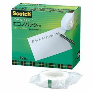 【新品】3M Scotch スコッチ メンディングテープエコノパック 18mm 3M-MP-18S