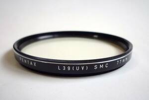 PENTAX ペンタックス　　L39 (UV)　SMC 77mm レンズフィルター　①②