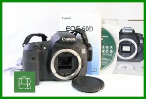 【同梱歓迎】実用■CANON 60D ボディ■バッテリーなし・チャージャーなし■元箱付き■EE965