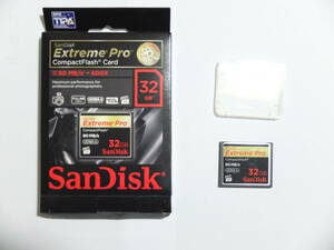 コンパクトフラッシュ　32GB サンディスク エクストリームプロ SanDisk Extreme Pro