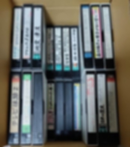 録画済★中古VHSビデオテープ60本以上　★　富士フィルム、ソニー、マクセル、日立、パナソニック、LG、TDK、Victor