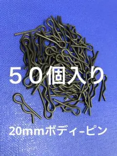 タミヤボディ–ピン20mm 50個