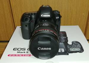 極上新品同様 激安100円スタート Canon EOS 6D Mark II EF24-70 F4L IS USM レンズキット