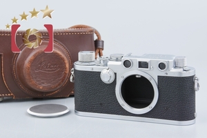 【中古】Leica ライカ IIIf ブラックダイヤル セルフタイマー無し レンジファインダーフィルムカメラ
