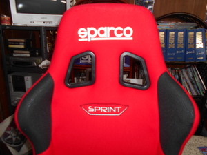 【国内正規品＆メーカー直送】SPARCO JAPAN SPRINT バケットシート 1脚 赤 お取り寄せ品