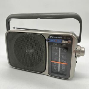 2404F23 Panasonic RF-2450 パナソニック AMポータブルラジオ ラジオ 現状品