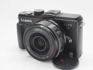 ★訳あり特価★ Panasonic パナソニック DMC-GX1 + VARIO 14-42mm F3.5-5.6 POWER O.I.S.★ボディ動作未確認、レンズOK★ ＠3236