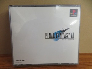 KMG3541★PS ファイナルファンタジー7 ファイナルファンタジーⅦ FINAL FANTASY Ⅶ ケース説明書付き 起動確認済み 研磨・クリーニング済