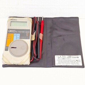 HIOKI 日置電機 CARD Hi TESTER 3240 カードハイテスター 電子計測器 カード型テスター ハイテスター WK