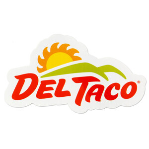 ステッカー DEL TACO デルタコ 高さ5.2x幅9cm シール デコレーション メキシコ メキシカン アメリカン雑貨